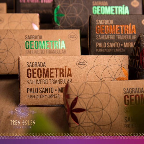Sahumerio Triangular de Sagrada Geometría - Sagrada Madre - Imagen 2